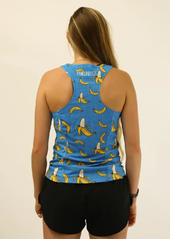 Women's Blue Bananas Performance Singlet