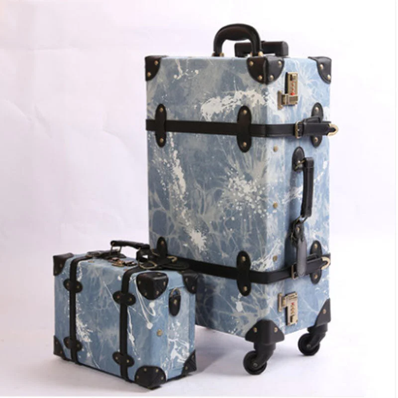 Compact Travel Umbrella Pouches in Navy Blue for Easy Storage2018 Luggage Cowboy Material Suitcase Set Fashion Design 4 Wheels High Quality Free Shipping Compact Travel Umbrella Pouches in Navy Blue for Easy Storage2018 Luggage Cowboy Material Suitcase Set Fashion Design 4 Wheels High Quality Free Shipping