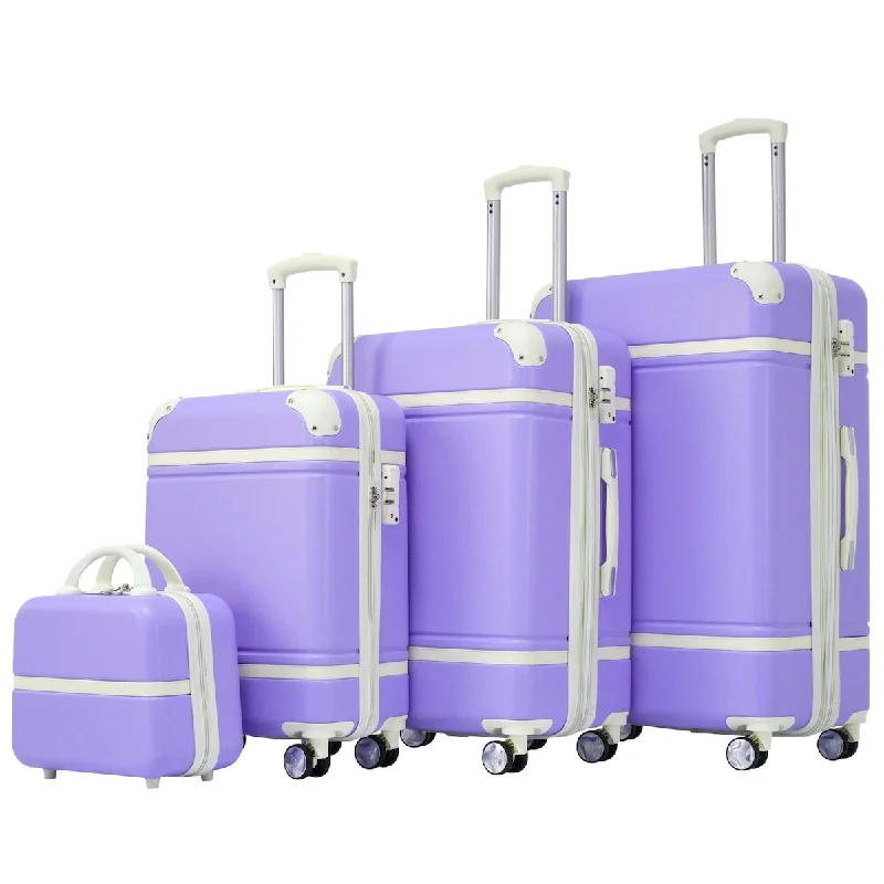 Adjustable Luggage Straps in Pink with Reflective Stripes for Night Travel4-Piece Hard Shell Luggage Set Lightweight Carry on Luggage Spinner Suitcase Cosmetic Case w/ TSA Lock Travel Set (12/20/24/28) Adjustable Luggage Straps in Pink with Reflective Stripes for Night Travel4-Piece Hard Shell Luggage Set Lightweight Carry on Luggage Spinner Suitcase Cosmetic Case w/ TSA Lock Travel Set (12/20/24/28)