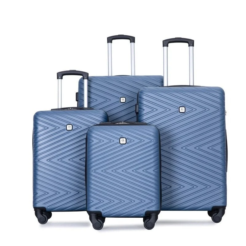 Travel Neck Pillow Covers in Soft Fleece in Gray for Comfort4PCS ABS Lightweight Suitcase Luggage Set with Rotating Wheels,24" and 28" with TSA Lock Travel Neck Pillow Covers in Soft Fleece in Gray for Comfort4PCS ABS Lightweight Suitcase Luggage Set with Rotating Wheels,24" and 28" with TSA Lock
