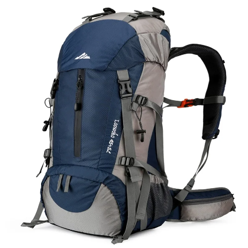 Detachable Travel Bag Shoulder Straps in Beige with Cushioned Pads50L Hiking Backpack, Waterproof Camping Essentials Bag with Rain Cover, 45+5 Liter Lightweight Backpacking Back Pack Detachable Travel Bag Shoulder Straps in Beige with Cushioned Pads50L Hiking Backpack, Waterproof Camping Essentials Bag with Rain Cover, 45+5 Liter Lightweight Backpacking Back Pack