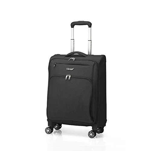 Foldable Travel Laundry Bags in Floral Print for Keeping Clothes OrganizedABISTAB Verage S-Max Hand Luggage, 55 cm, 47 liters, Grey (Grau)