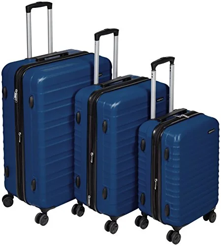 Waterproof Travel Duffel Bag Covers in Black for Protecting Your LuggageAmazonbasics Hardside Spinner Luggage - 3 Piece Set (20", 24", 28"), Navy Waterproof Travel Duffel Bag Covers in Black for Protecting Your LuggageAmazonbasics Hardside Spinner Luggage - 3 Piece Set (20", 24", 28"), Navy