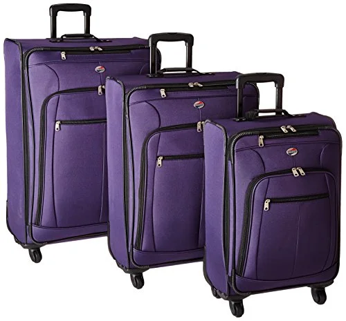 Detachable Travel Bag Shoulder Straps in Beige with Cushioned PadsAmerican Tourister At Pops Plus 3 Piece Nested Set, Purple, One Size Detachable Travel Bag Shoulder Straps in Beige with Cushioned PadsAmerican Tourister At Pops Plus 3 Piece Nested Set, Purple, One Size