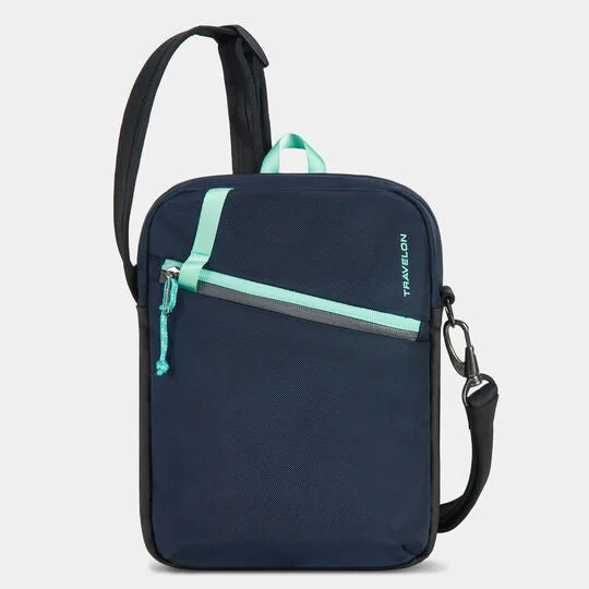 Women's Travel - Friendly Backpack Rain Covers in Transparent MaterialTravelon Anti-Theft Greenlander Small Crossbody Women's Travel - Friendly Backpack Rain Covers in Transparent MaterialTravelon Anti-Theft Greenlander Small Crossbody