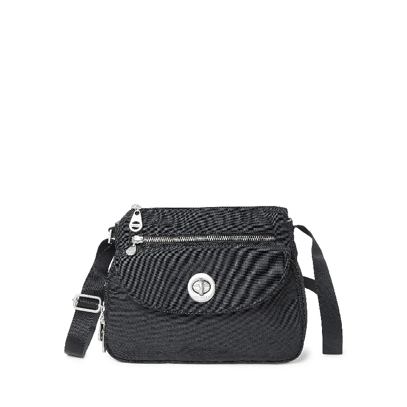 Travel - Size Toiletry Bottles with Leak - Proof Caps in ClearCalais Crossbody Bag