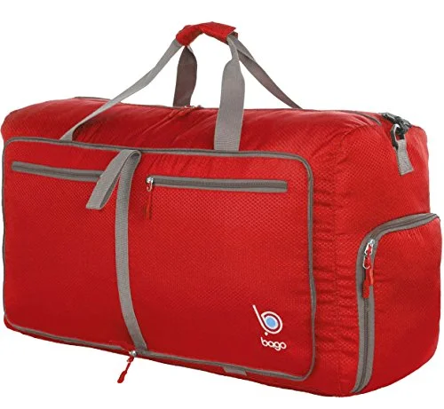 Travel Shoe Bags in Polyester with Ventilation Holes in KhakiBago Travel Duffle Bag For Women & Men - Foldable Duffel Bag For Luggage Gym Sports (Medium 23'', Travel Shoe Bags in Polyester with Ventilation Holes in KhakiBago Travel Duffle Bag For Women & Men - Foldable Duffel Bag For Luggage Gym Sports (Medium 23'',