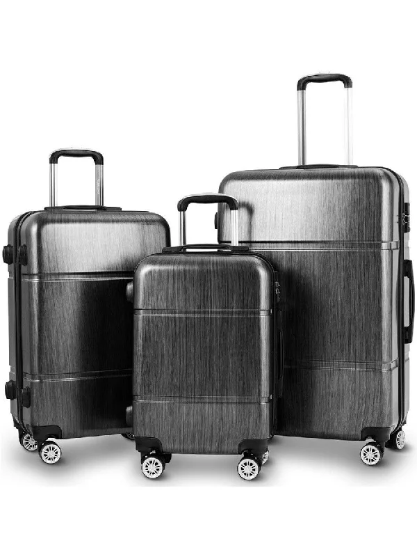 Waterproof Travel Duffel Bag Covers in Black for Protecting Your LuggageCostway 3Pc Luggage Set 20'' 24'' 28'' Trolley Suitcase Abs+Pc Spinner W/Tsa Lock Waterproof Travel Duffel Bag Covers in Black for Protecting Your LuggageCostway 3Pc Luggage Set 20'' 24'' 28'' Trolley Suitcase Abs+Pc Spinner W/Tsa Lock