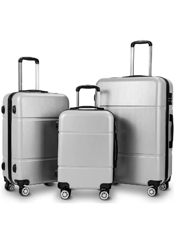 Travel Shoe Bags in Polyester with Ventilation Holes in KhakiCostway 3Pc Luggage Set 20'' 24'' 28'' Trolley Suitcase Abs+Pc Spinner W/Tsa Lock Travel Shoe Bags in Polyester with Ventilation Holes in KhakiCostway 3Pc Luggage Set 20'' 24'' 28'' Trolley Suitcase Abs+Pc Spinner W/Tsa Lock