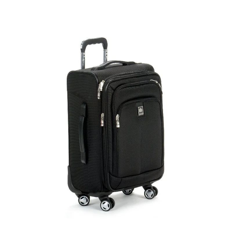 Women's Travel Makeup Bags with Mirror in Pink and BlackHelium Ultimate 21" Spinner Carry-On Luggage Women's Travel Makeup Bags with Mirror in Pink and BlackHelium Ultimate 21" Spinner Carry-On Luggage