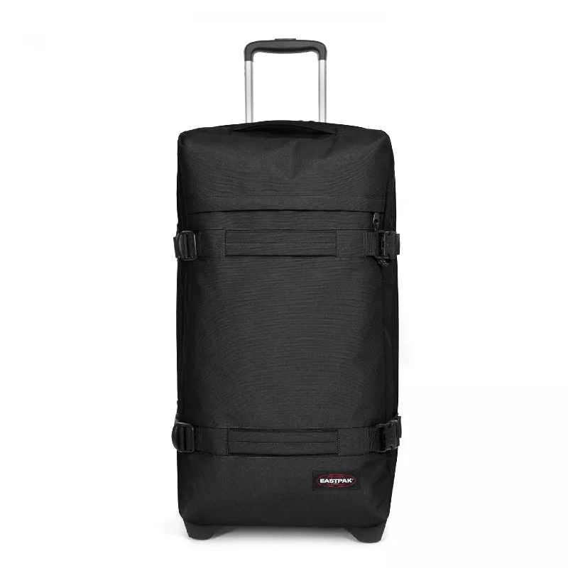 Adjustable Luggage Straps in Pink with Reflective Stripes for Night TravelEastpak Transit'R M - Black Adjustable Luggage Straps in Pink with Reflective Stripes for Night TravelEastpak Transit'R M - Black