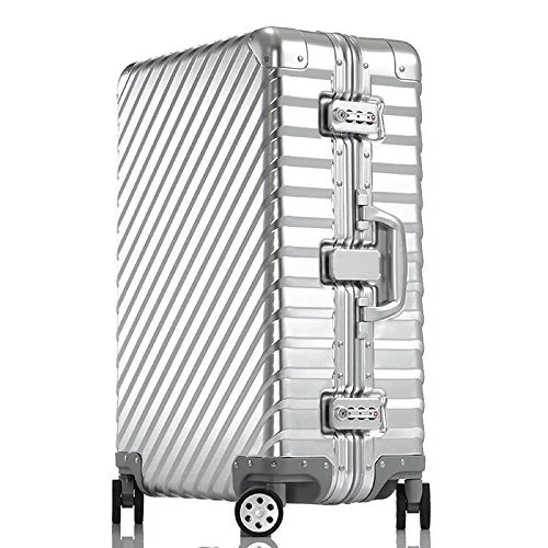 Hanging Travel Toiletry Bags with Multiple Pockets in TealEnkloze KLASIK Aluminum Carry-On Suitcase - Spinner 100% Aluminum TSA Approved (Suitcase - 24", Silver) Hanging Travel Toiletry Bags with Multiple Pockets in TealEnkloze KLASIK Aluminum Carry-On Suitcase - Spinner 100% Aluminum TSA Approved (Suitcase - 24", Silver)