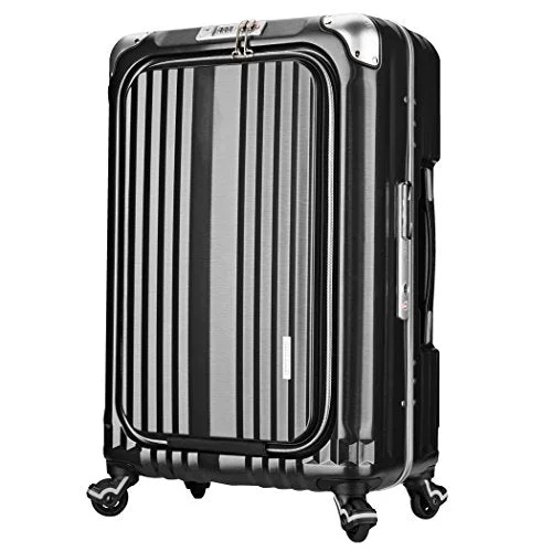 Expandable Travel Toiletry Bags in Clear Plastic for Easy Airport ScreeningEnkloze X2 Carbon XL Bigger Carry On 24" 100% PC TSA Approved Zipperless Business Class (Matte Black) Expandable Travel Toiletry Bags in Clear Plastic for Easy Airport ScreeningEnkloze X2 Carbon XL Bigger Carry On 24" 100% PC TSA Approved Zipperless Business Class (Matte Black)