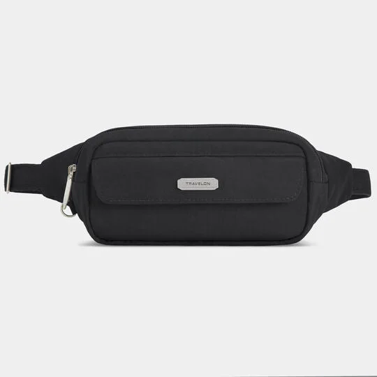 Travel Neck Pillow Covers in Soft Fleece in Gray for ComfortTravelon Anti-Theft Essentials Belt Bag/Fanny pack