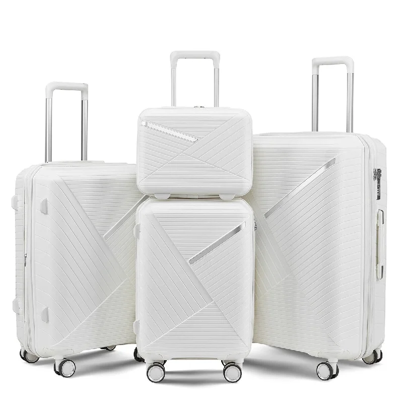 Travel Shoe Bags in Polyester with Ventilation Holes in KhakiExpandable Lightweight Luggage Sets 4 Piece Sets(14/20/24/28) Travel Shoe Bags in Polyester with Ventilation Holes in KhakiExpandable Lightweight Luggage Sets 4 Piece Sets(14/20/24/28)