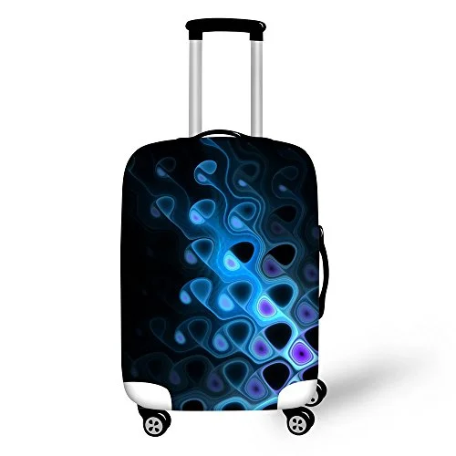 Women's Travel Makeup Bags with Mirror in Pink and BlackFor U Designs 18-22 Inch Small Blue Luxury Spandex Luggage Cover Suitcase Protective Cover For Boys Women's Travel Makeup Bags with Mirror in Pink and BlackFor U Designs 18-22 Inch Small Blue Luxury Spandex Luggage Cover Suitcase Protective Cover For Boys