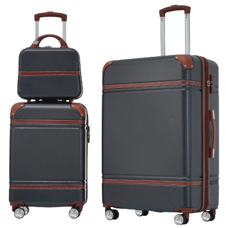 Travel - Size Toiletry Bottles with Leak - Proof Caps in ClearHardshell Luggage Sets 3 Pieces 20"+28" Luggages and Cosmetic Travel - Size Toiletry Bottles with Leak - Proof Caps in ClearHardshell Luggage Sets 3 Pieces 20"+28" Luggages and Cosmetic