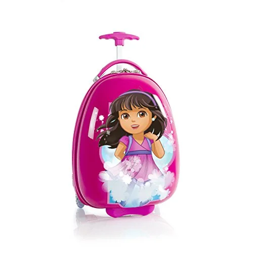 Women's Travel - Friendly Backpack Rain Covers in Transparent MaterialHeys America Dora Kids 18" Luggage (Pink) Women's Travel - Friendly Backpack Rain Covers in Transparent MaterialHeys America Dora Kids 18" Luggage (Pink)