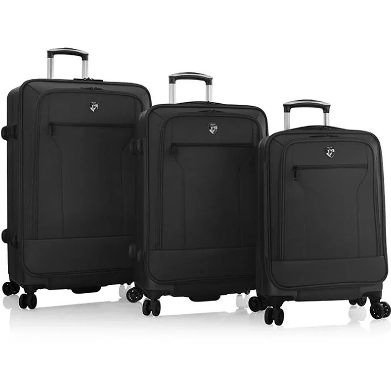 Hanging Travel Toiletry Bags with Multiple Pockets in TealHeys Exos Deepspace Hybrid 3 Piece Spinner Set Hanging Travel Toiletry Bags with Multiple Pockets in TealHeys Exos Deepspace Hybrid 3 Piece Spinner Set