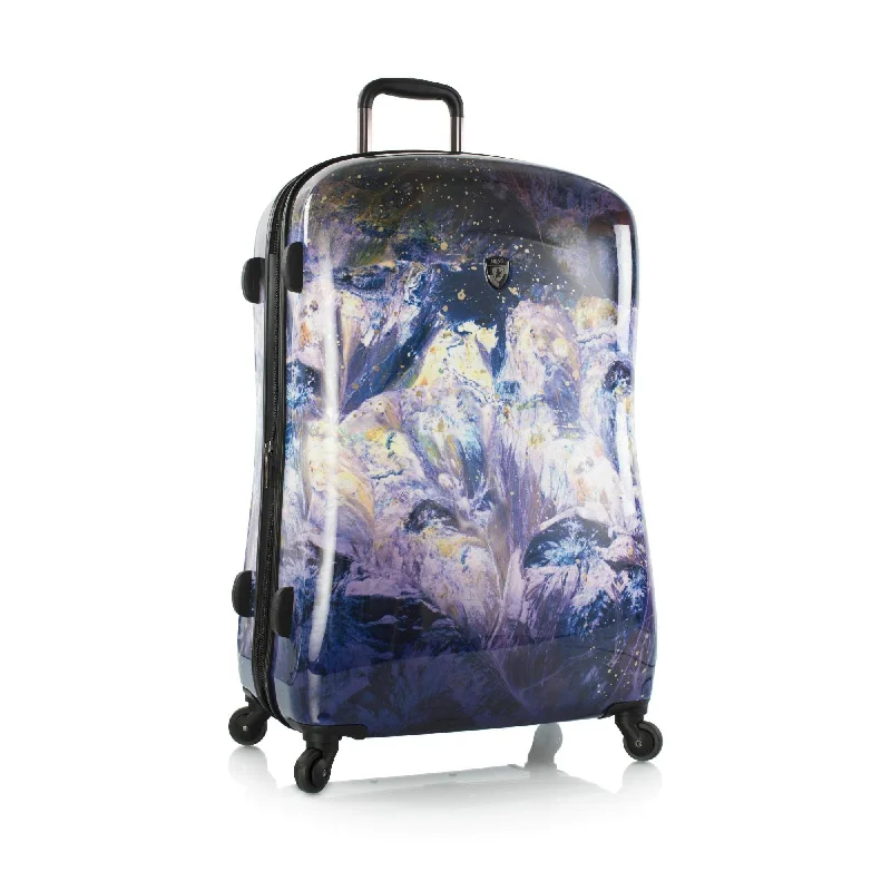 Detachable Travel Bag Shoulder Straps in Beige with Cushioned PadsHeys Luggage Purple Amethyst 30 Inch Spinner Suitcase Detachable Travel Bag Shoulder Straps in Beige with Cushioned PadsHeys Luggage Purple Amethyst 30 Inch Spinner Suitcase