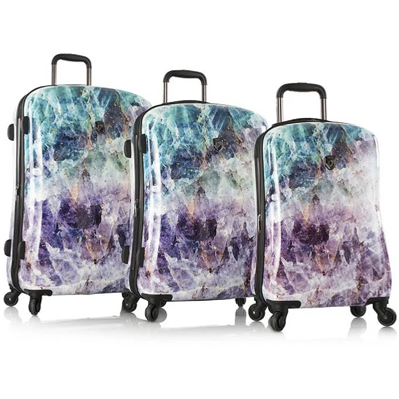 Hanging Travel Toiletry Bags with Multiple Pockets in TealHeys Quartz 3 Piece Spinner Set Hanging Travel Toiletry Bags with Multiple Pockets in TealHeys Quartz 3 Piece Spinner Set