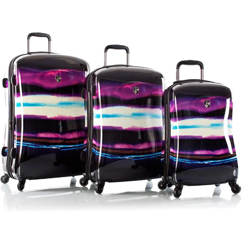 Travel Shoe Bags in Polyester with Ventilation Holes in KhakiHeys Viola 3 Piece Spinner Set Travel Shoe Bags in Polyester with Ventilation Holes in KhakiHeys Viola 3 Piece Spinner Set