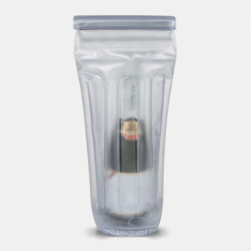 Women's Travel Makeup Bags with Mirror in Pink and BlackTravelon Inflatable Bottle Pouch Women's Travel Makeup Bags with Mirror in Pink and BlackTravelon Inflatable Bottle Pouch