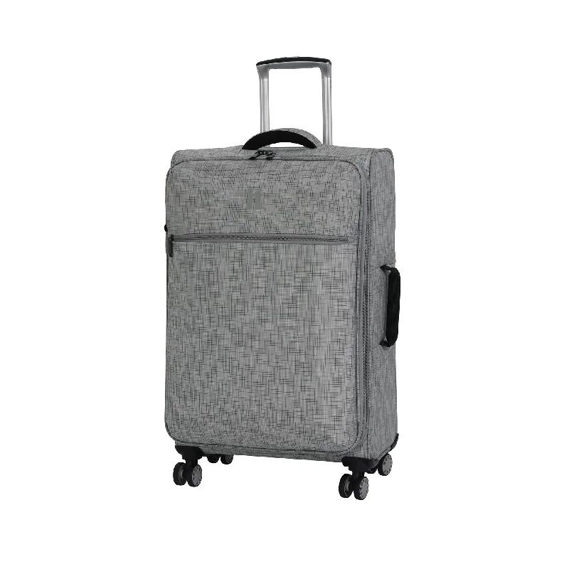 Waterproof Travel Duffel Bag Covers in Black for Protecting Your Luggageit luggage 26.8" Stitched Squares 8 Wheel Lightweight Expandable Spinner, Flint Grey Waterproof Travel Duffel Bag Covers in Black for Protecting Your Luggageit luggage 26.8" Stitched Squares 8 Wheel Lightweight Expandable Spinner, Flint Grey