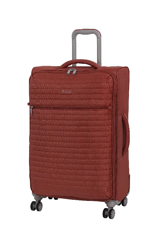 Women's Travel Makeup Bags with Mirror in Pink and Blackit luggage 27.4" Quilte Lightweight Spinner, Burnt Brick Women's Travel Makeup Bags with Mirror in Pink and Blackit luggage 27.4" Quilte Lightweight Spinner, Burnt Brick