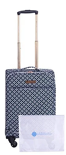 Leather - Trimmed Travel Laptop Sleeves in Burgundy for ProtectionJenni Chan Colima 2-Piece Set 20" Upright Spinner + 311 Bag, Black/White Leather - Trimmed Travel Laptop Sleeves in Burgundy for ProtectionJenni Chan Colima 2-Piece Set 20" Upright Spinner + 311 Bag, Black/White