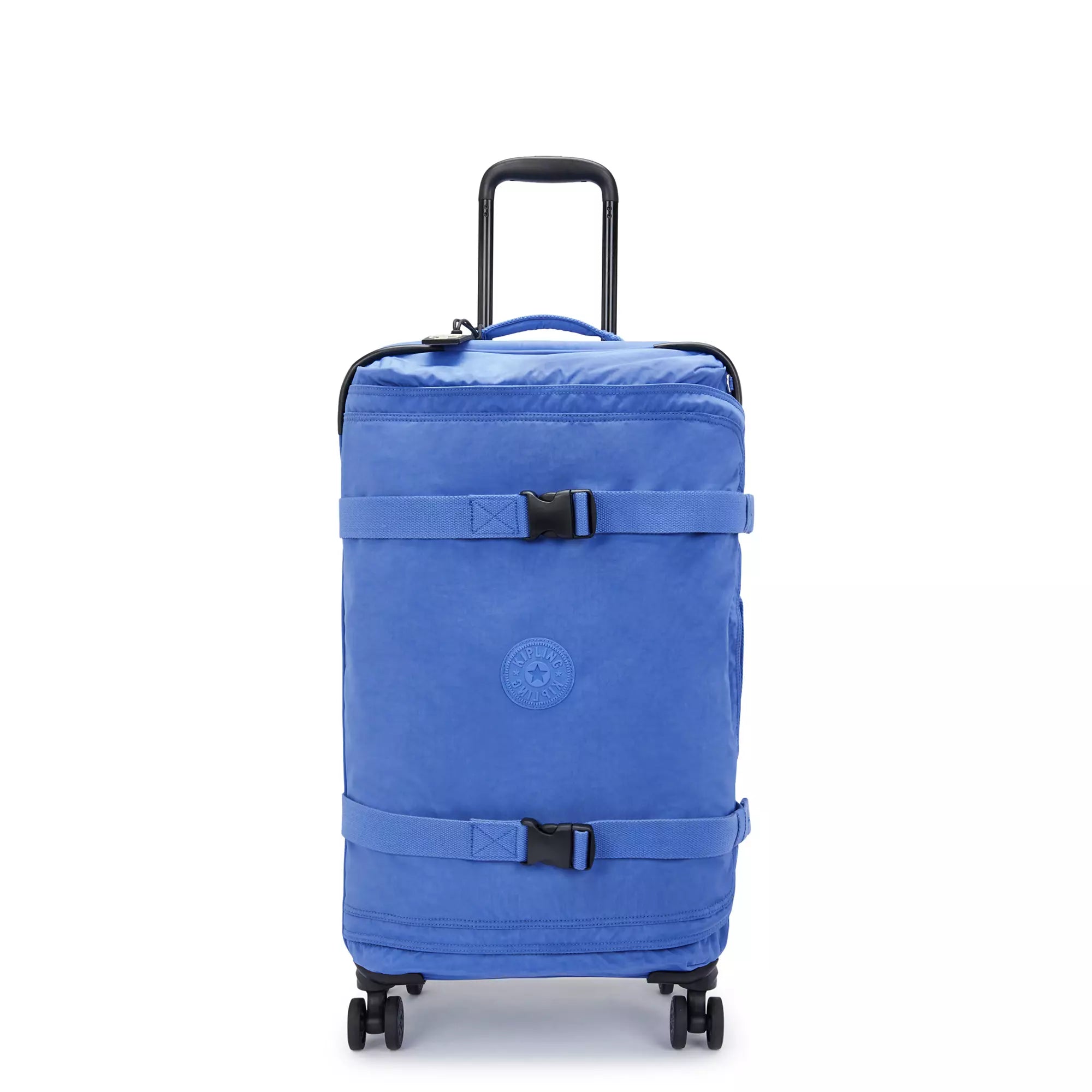 Adjustable Luggage Straps in Pink with Reflective Stripes for Night TravelKipling Spontaneous Medium Rolling Luggage - Havana Blue