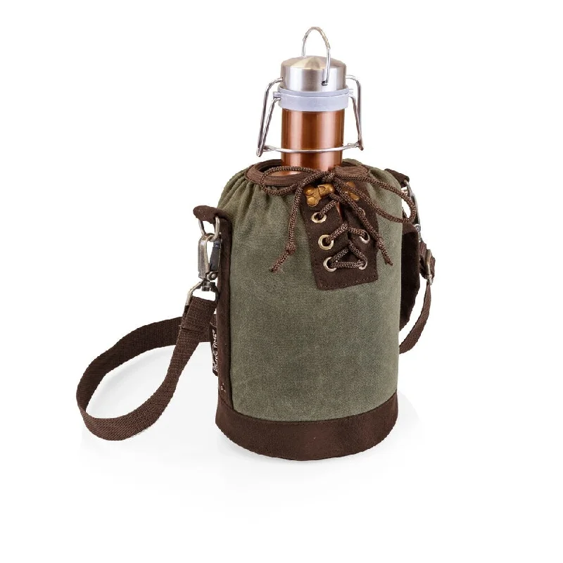 Lightweight Nylon Travel Organizer Pouches in Multicolor for Neat PackingLEGACY® Insulated Growler Khaki Green & Brown Tote with 64-oz. Copper Stainless Steel Growler Lightweight Nylon Travel Organizer Pouches in Multicolor for Neat PackingLEGACY® Insulated Growler Khaki Green & Brown Tote with 64-oz. Copper Stainless Steel Growler