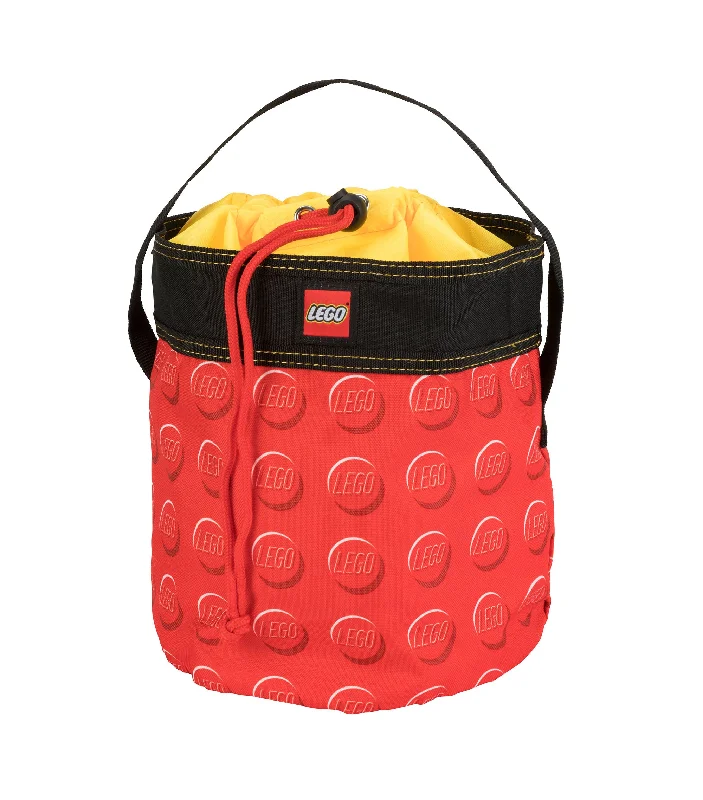 Travel Jewelry Organizers in Velvet with Multiple Compartments in PurpleLEGO Cinch Bucket