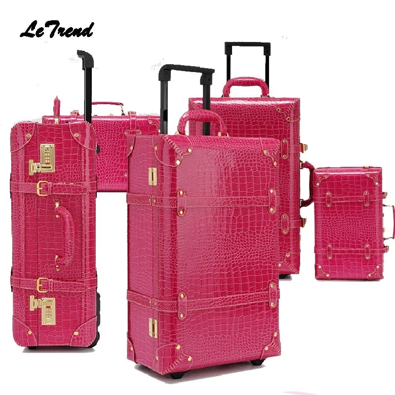 Travel Bag ID Card Holders in Clear Vinyl with LanyardsLetrend Vintage Suitcase Wheels Rolling Luggage Set Retro Leather Cabin Trolley Spinner Carry On Travel Bag ID Card Holders in Clear Vinyl with LanyardsLetrend Vintage Suitcase Wheels Rolling Luggage Set Retro Leather Cabin Trolley Spinner Carry On