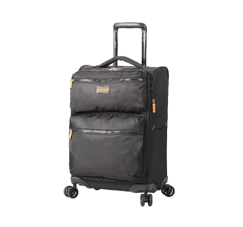 Adjustable Luggage Straps in Pink with Reflective Stripes for Night TravelLucas Ultra Lightweight Carry On Softside 20 inch Expandable Luggage With Spinner Wheels (20in, Black) Adjustable Luggage Straps in Pink with Reflective Stripes for Night TravelLucas Ultra Lightweight Carry On Softside 20 inch Expandable Luggage With Spinner Wheels (20in, Black)