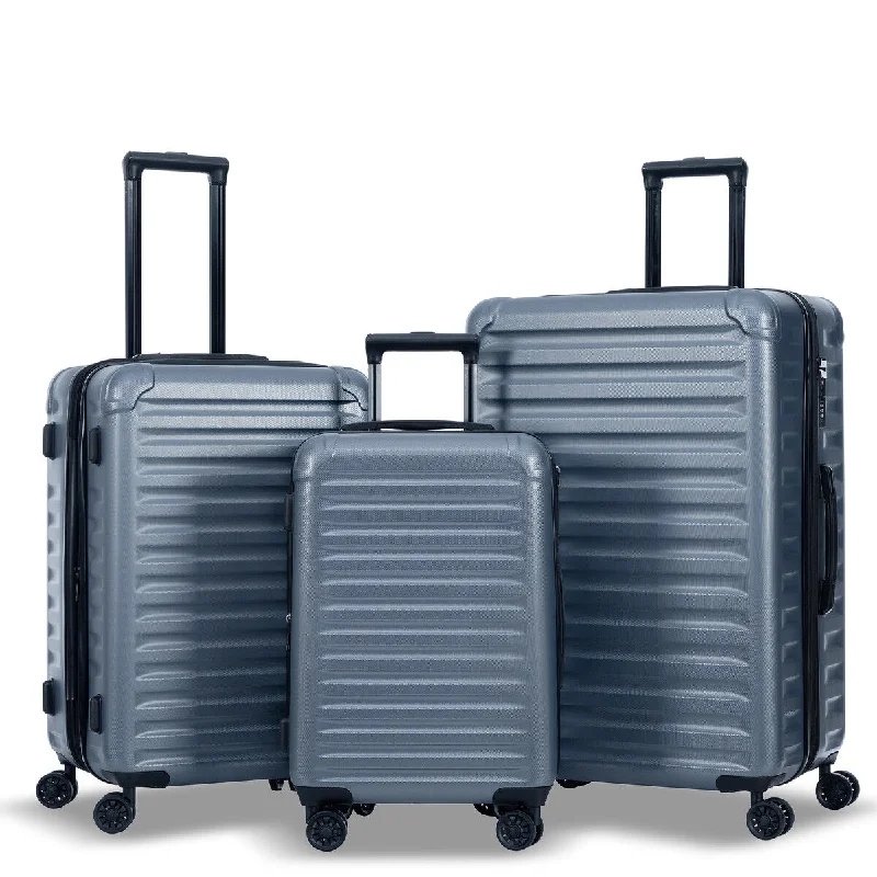 Foldable Travel Laundry Bags in Floral Print for Keeping Clothes OrganizedLuggage Sets New Model Expandable ABS+PC 3 Piece Sets with Spinner Wheels Lightweight TSA Lock (20/24/28) Steel Gray Foldable Travel Laundry Bags in Floral Print for Keeping Clothes OrganizedLuggage Sets New Model Expandable ABS+PC 3 Piece Sets with Spinner Wheels Lightweight TSA Lock (20/24/28) Steel Gray