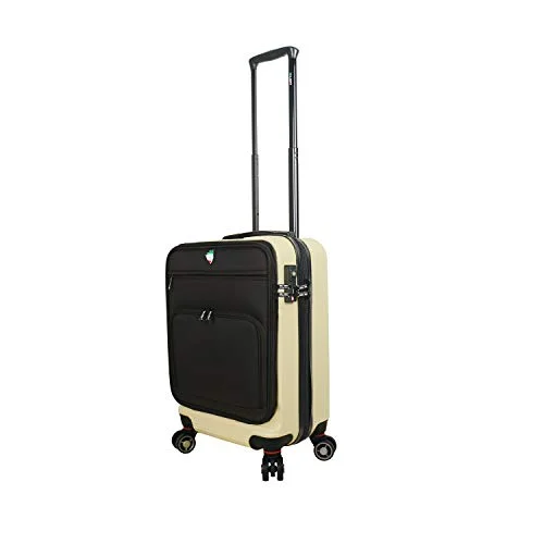 Foldable Travel Laundry Bags in Floral Print for Keeping Clothes OrganizedMia Toro Italy Lumina Hardside Spinner Luggage Carry-on, Cream