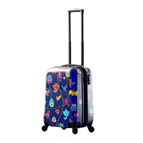 Lightweight Nylon Travel Organizer Pouches in Multicolor for Neat PackingMia Toro M1306-20in-blu Italy Mistico Hardside Spinner Luggage 20" Carry-on, Blue