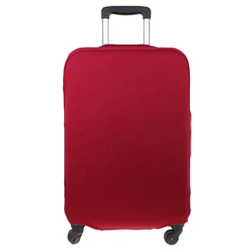 Adjustable Luggage Straps in Pink with Reflective Stripes for Night TravelMonkeyjack Holiday Spandex Luggage Cover Suitcase Protector For S 18-21'' Case - Wine Red Adjustable Luggage Straps in Pink with Reflective Stripes for Night TravelMonkeyjack Holiday Spandex Luggage Cover Suitcase Protector For S 18-21'' Case - Wine Red