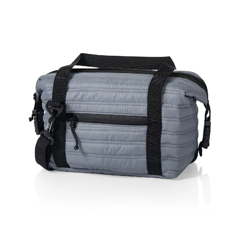 Lightweight Nylon Travel Organizer Pouches in Multicolor for Neat PackingOniva Midday Quilted Washable Insulated Lunch Bag, (Gray) - Silver Lightweight Nylon Travel Organizer Pouches in Multicolor for Neat PackingOniva Midday Quilted Washable Insulated Lunch Bag, (Gray) - Silver