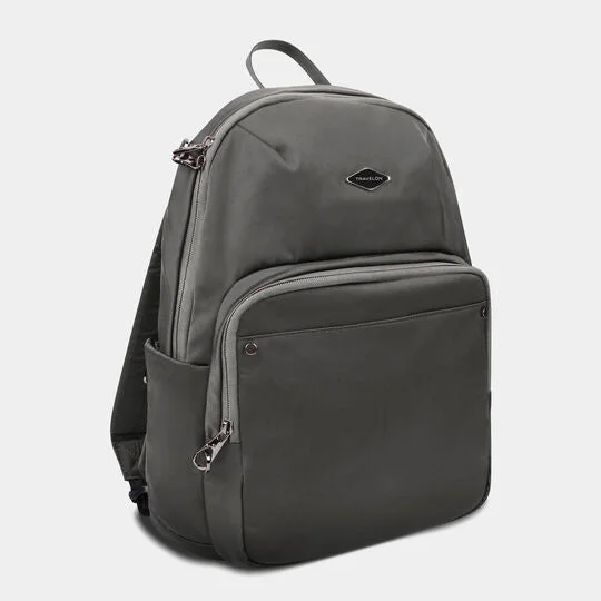 Leather - Trimmed Travel Laptop Sleeves in Burgundy for ProtectionTravelon Anti-Theft Parkview Backpack Leather - Trimmed Travel Laptop Sleeves in Burgundy for ProtectionTravelon Anti-Theft Parkview Backpack