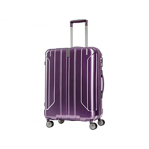 Adjustable Luggage Straps in Pink with Reflective Stripes for Night TravelSamsonite Near Spinner 57/20 exp Ladies Small Purple Polypropylene Luggage Bag AY8093001 Adjustable Luggage Straps in Pink with Reflective Stripes for Night TravelSamsonite Near Spinner 57/20 exp Ladies Small Purple Polypropylene Luggage Bag AY8093001