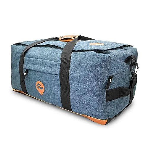 Travel Shoe Bags in Polyester with Ventilation Holes in KhakiSkunk Hybrid Backpack/Duffle - Smell Proof - Water Resistant - Hydroponics- With Combo Lock (Navi Travel Shoe Bags in Polyester with Ventilation Holes in KhakiSkunk Hybrid Backpack/Duffle - Smell Proof - Water Resistant - Hydroponics- With Combo Lock (Navi
