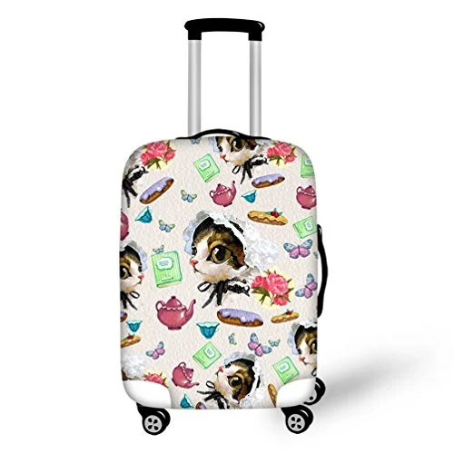 Hanging Travel Toiletry Bags with Multiple Pockets in TealSuitcase Cover Personalised Cute Animal Printed For Travel Rolling Luggage