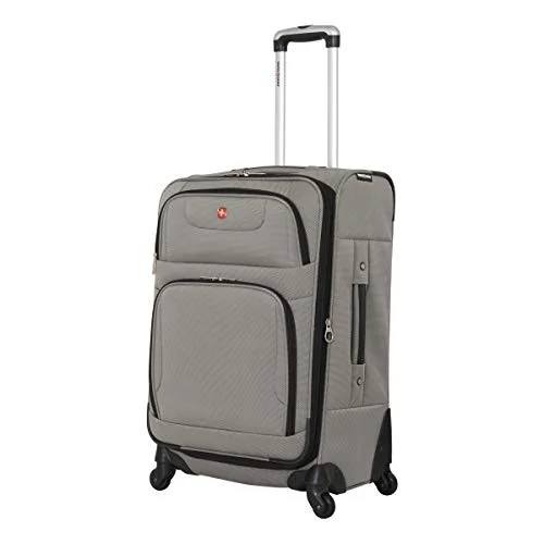 Waterproof Travel Duffel Bag Covers in Black for Protecting Your LuggageSwissgear 24" Expandable Spinner Luggage- Pewter. Expandable Unisex Suitcase Great as Carry-On Travel Luggage (Pewter, 24") Waterproof Travel Duffel Bag Covers in Black for Protecting Your LuggageSwissgear 24" Expandable Spinner Luggage- Pewter. Expandable Unisex Suitcase Great as Carry-On Travel Luggage (Pewter, 24")