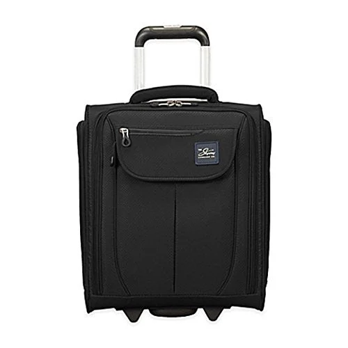Waterproof Travel Duffel Bag Covers in Black for Protecting Your LuggageThe black Skyway Luggage Mirage 2.0 16-Inch Underseat Tote Waterproof Travel Duffel Bag Covers in Black for Protecting Your LuggageThe black Skyway Luggage Mirage 2.0 16-Inch Underseat Tote