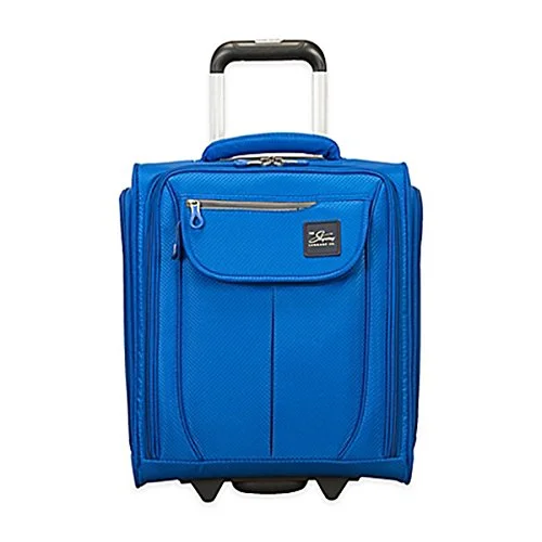 Travel Bag ID Card Holders in Clear Vinyl with LanyardsThe Royal Blue Skyway Luggage Mirage 2.0 16-Inch Underseat Tote Travel Bag ID Card Holders in Clear Vinyl with LanyardsThe Royal Blue Skyway Luggage Mirage 2.0 16-Inch Underseat Tote