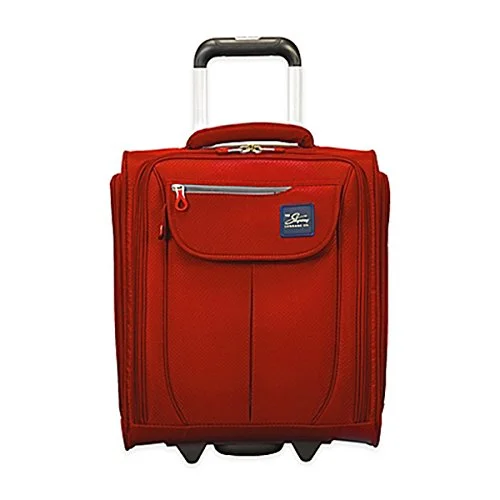 Women's Travel - Friendly Backpack Rain Covers in Transparent MaterialThe True Red Skyway Luggage Mirage 2.0 16-Inch Underseat Tote Women's Travel - Friendly Backpack Rain Covers in Transparent MaterialThe True Red Skyway Luggage Mirage 2.0 16-Inch Underseat Tote