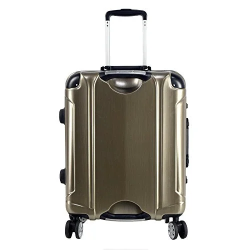 Anti - Theft Crossbody Travel Bags with RFID Protection in Gray for City TripsTPRC 20" "Luna Collection" Carry-On Luggage with Sturdy Aluminum Frame, WIDE-BODY, Dual 8-Wheel Spinner System, and TSA Locks, Brushed Gold Color Option Anti - Theft Crossbody Travel Bags with RFID Protection in Gray for City TripsTPRC 20" "Luna Collection" Carry-On Luggage with Sturdy Aluminum Frame, WIDE-BODY, Dual 8-Wheel Spinner System, and TSA Locks, Brushed Gold Color Option