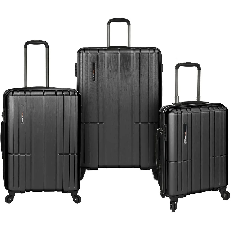 Adjustable Luggage Straps in Pink with Reflective Stripes for Night TravelTraveler'S Choice Wellington 3 Piece Spinner Set Adjustable Luggage Straps in Pink with Reflective Stripes for Night TravelTraveler'S Choice Wellington 3 Piece Spinner Set
